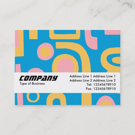 Texturband - Abstrakt 170914 Visitenkarte (Vorderseite)