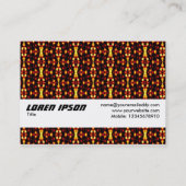 Texturband - Alien Bee Rapture Visitenkarte (Rückseite)