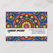 Texturband - Bananenüberraschung Visitenkarte (Rückseite)