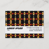 Texturband - Bands of Gold Visitenkarte (Rückseite)