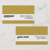 Texturband - Bernsteinfarbene Textur Visitenkarte (Vorne/Hinten)