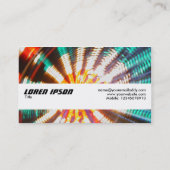 Texturband - Big Wheel Visitenkarte (Rückseite)