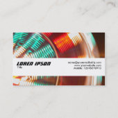 Texturband - Big Wheel Visitenkarte (Rückseite)