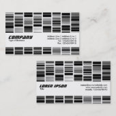 Texturband - Codex Visitenkarte (Vorne/Hinten)