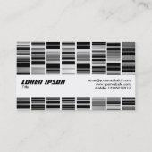 Texturband - Codex Visitenkarte (Rückseite)