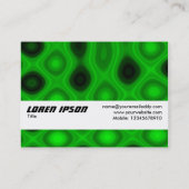 Texturband - Cool Electric Visitenkarte (Rückseite)