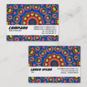 Texturband - Früchte des Lotus Visitenkarte (Vorne/Hinten)