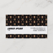 Texturband - Funkfliegen Visitenkarte (Rückseite)