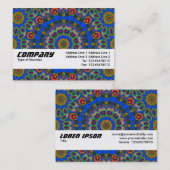 Texturband - Garten der Freuden Visitenkarte (Vorne/Hinten)