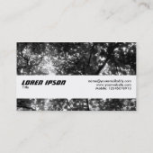 Texturband - In den Bäumen II Visitenkarte (Rückseite)