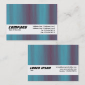 Texturband - Jet Stream Visitenkarte (Vorne/Hinten)