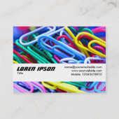 Texturband - Projektdokumentation Visitenkarte (Rückseite)