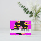 Texturband - Radio Ate the Video Star Visitenkarte (Stehend Vorderseite)