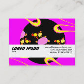 Texturband - Radio Ate the Video Star Visitenkarte (Rückseite)