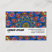 Texturband - reichlich Obst Visitenkarte (Rückseite)