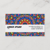 Texturband - reichlich Obst Visitenkarte (Rückseite)