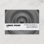 Texturband - Schnellwagen 2 Visitenkarte (Rückseite)