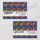 Texturband - Sie sagen die Sonnenuntergänge Visitenkarte (Vorne/Hinten)