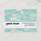 Texturband - Sky Visitenkarte (Rückseite)