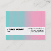 Texturband - Soap Sandwich Visitenkarte (Rückseite)