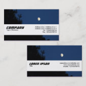 Texturband - Sommernacht Visitenkarte (Vorne/Hinten)