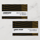 Texturband - Tone Corner - Amber Visitenkarte (Vorne/Hinten)