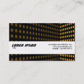 Texturband - Tone Corner - Amber Visitenkarte (Rückseite)