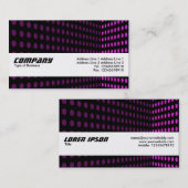 Texturband - Tone Corner - Magenta Visitenkarte (Vorne/Hinten)