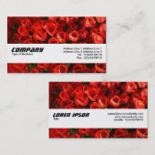 Texturband - Tulips Visitenkarte (Vorne/Hinten)