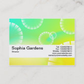 Texturband V2 - Abstrakt 01 Visitenkarte (Rückseite)