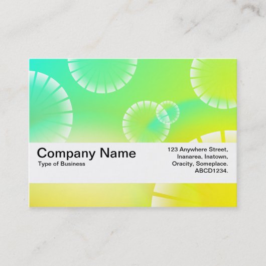 Texturband V2 - Abstrakt 01 Visitenkarte (Vorderseite)