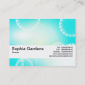 Texturband V2 - Abstrakt 02 Visitenkarte (Rückseite)