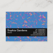 Texturband V2 - Abstrakt 080716(1) Visitenkarte (Rückseite)