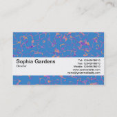 Texturband V2 - Abstrakt 080716(1) Visitenkarte (Rückseite)