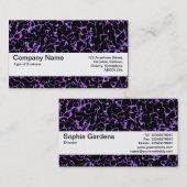 Texturband V2 - Abstrakt 080716(3) Visitenkarte (Vorne/Hinten)