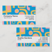 Texturband V2 - Abstrakt 170914 Visitenkarte (Vorne/Hinten)