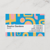 Texturband V2 - Abstrakt 170914 Visitenkarte (Rückseite)