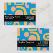 Texturband V2 - Abstrakt 170914 Visitenkarte (Vorne/Hinten)