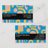 Texturband V2 - Abstrakt 170914 Visitenkarte (Vorne/Hinten)