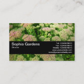 Texturband V2 - Beiblatt "Herbstfreude" Visitenkarte (Rückseite)