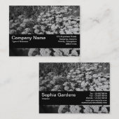 Texturband V2 - Beiblatt "Herbstfreude" Visitenkarte (Vorne/Hinten)