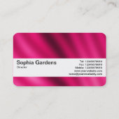Texturband V2 - Crimson Gradient Visitenkarte (Rückseite)