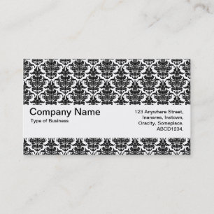 Texturband V2 - Damask Muster Visitenkarte