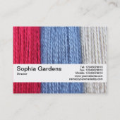 Texturband V2 - Darning Thread Visitenkarte (Rückseite)