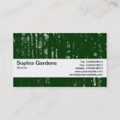 Texturband V2 - Dunkle Holzkohle HC - dunkelwaldgr Visitenkarte (Rückseite)