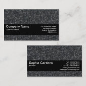 Texturband V2 - Feine Wolle 02 Visitenkarte (Vorne/Hinten)