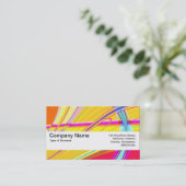 Texturband V2 - Fraktal Abstrakt 061012e Visitenkarte (Stehend Vorderseite)