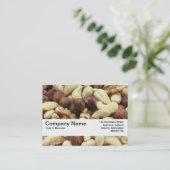 Texturband V2 - Gemischte Kerne Visitenkarte (Stehend Vorderseite)