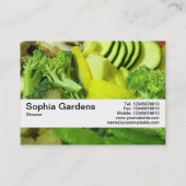 Texturband V2 - Gemüse aus Stier-Fry 01 Visitenkarte (Rückseite)