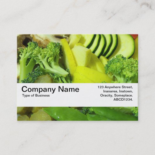 Texturband V2 - Gemüse aus Stier-Fry 01 Visitenkarte (Vorderseite)